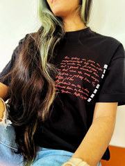 Old Monk - Spirited Soul - Charcoal Black - Women's T-shirt